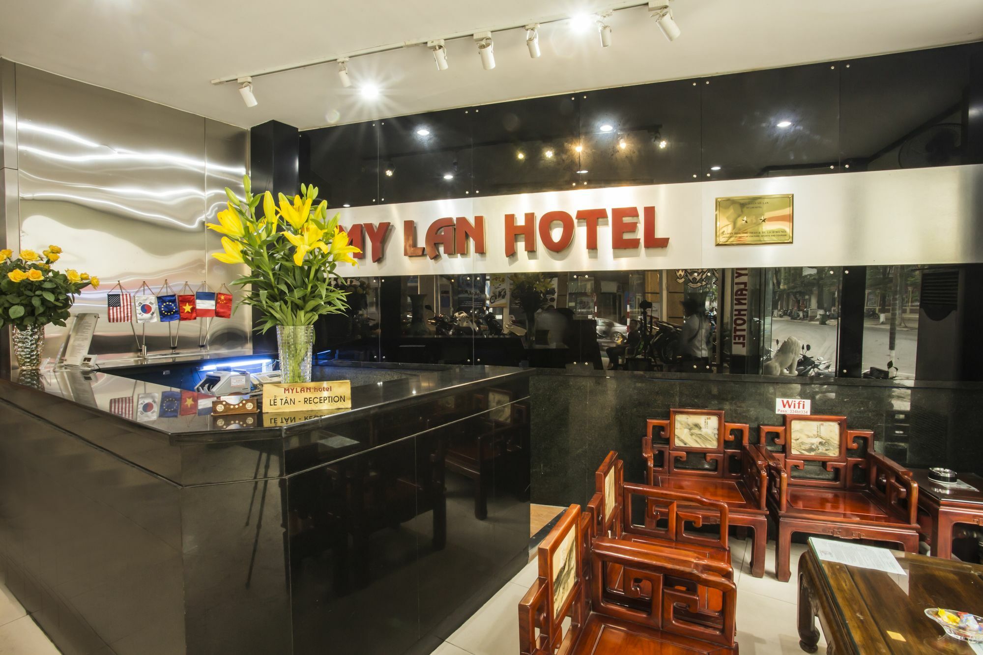My Lan Hanoi Hotel Buitenkant foto