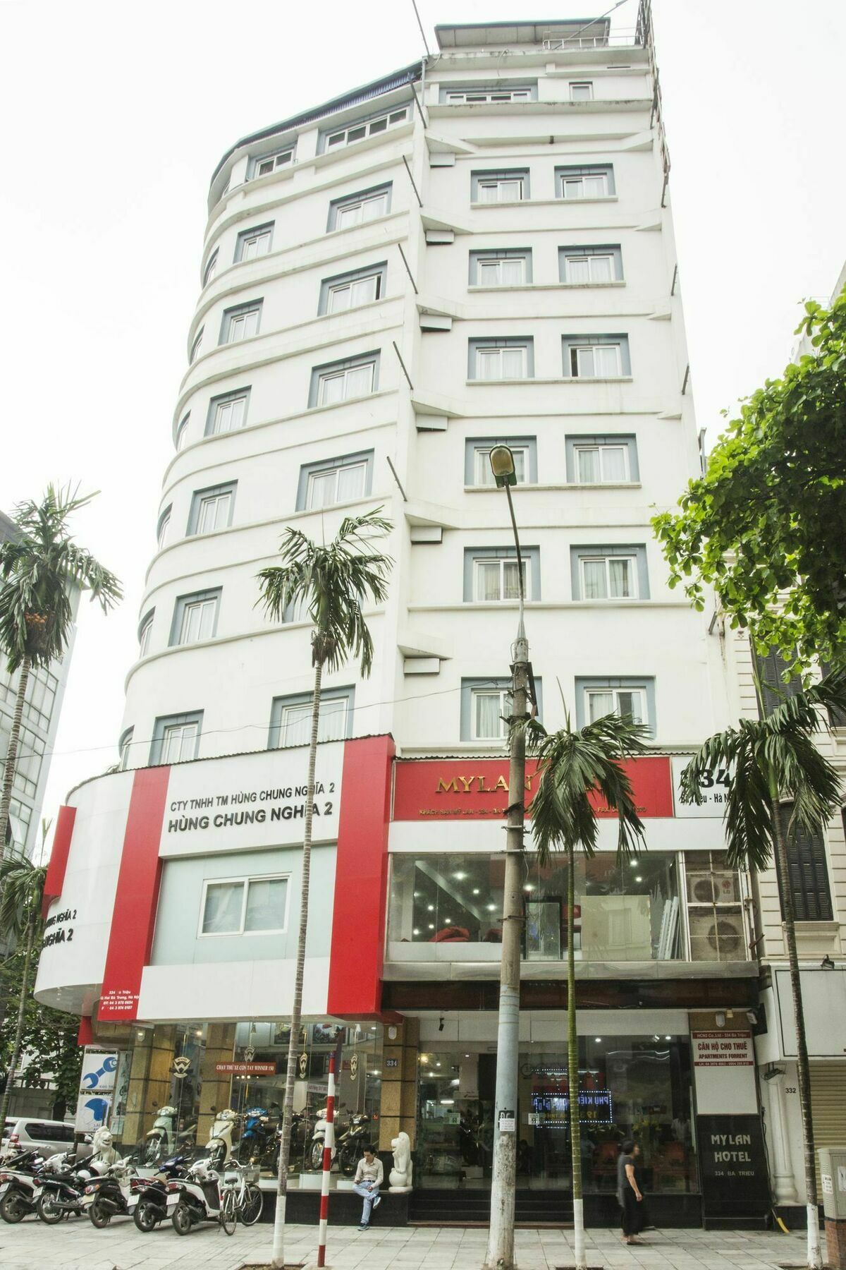 My Lan Hanoi Hotel Buitenkant foto